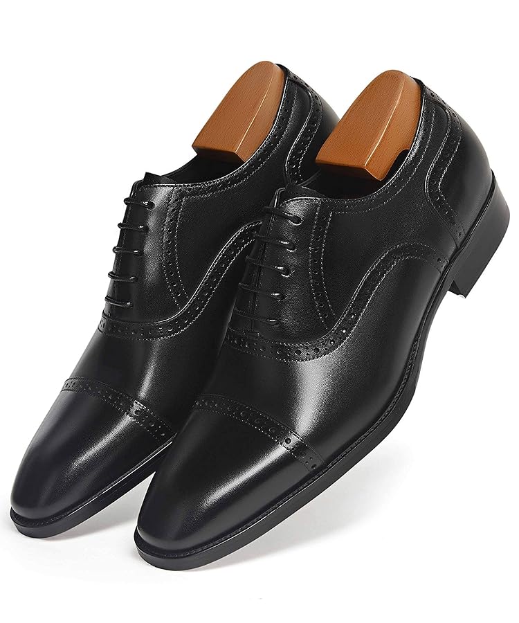 Amazon.com | ALIPASINM Mens Oxford Leather Formal Dress